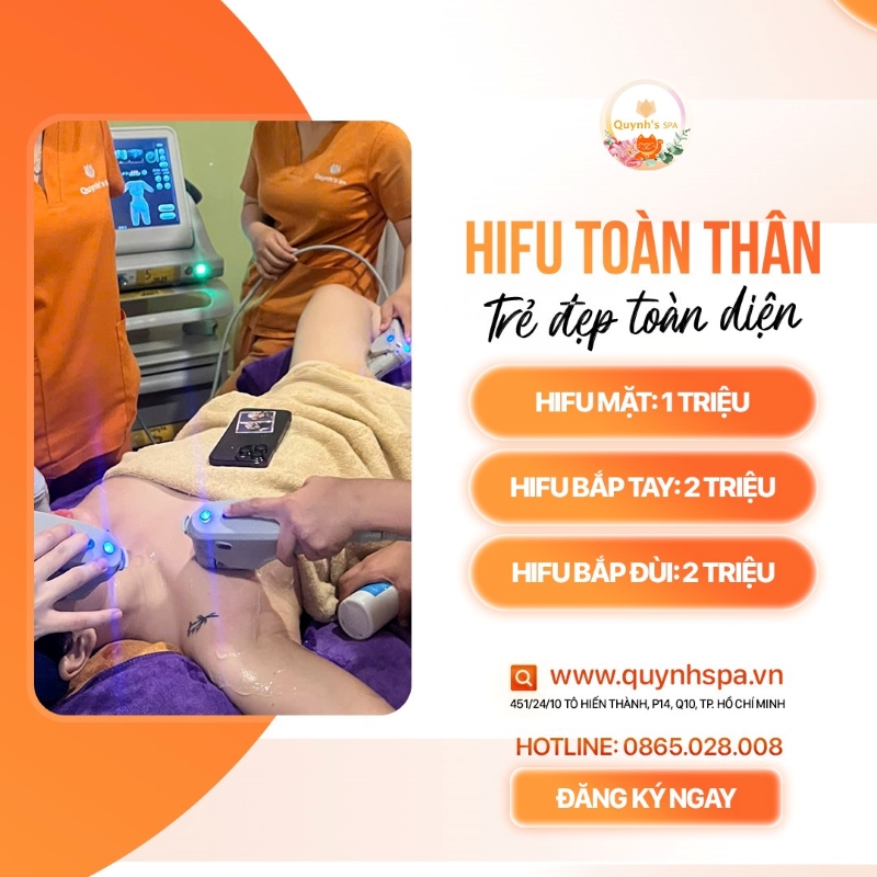 Chị khách lỡ mê Hifu rồi, mỗi lần ghé cứ phải Hifu toàn thân mới chịu được